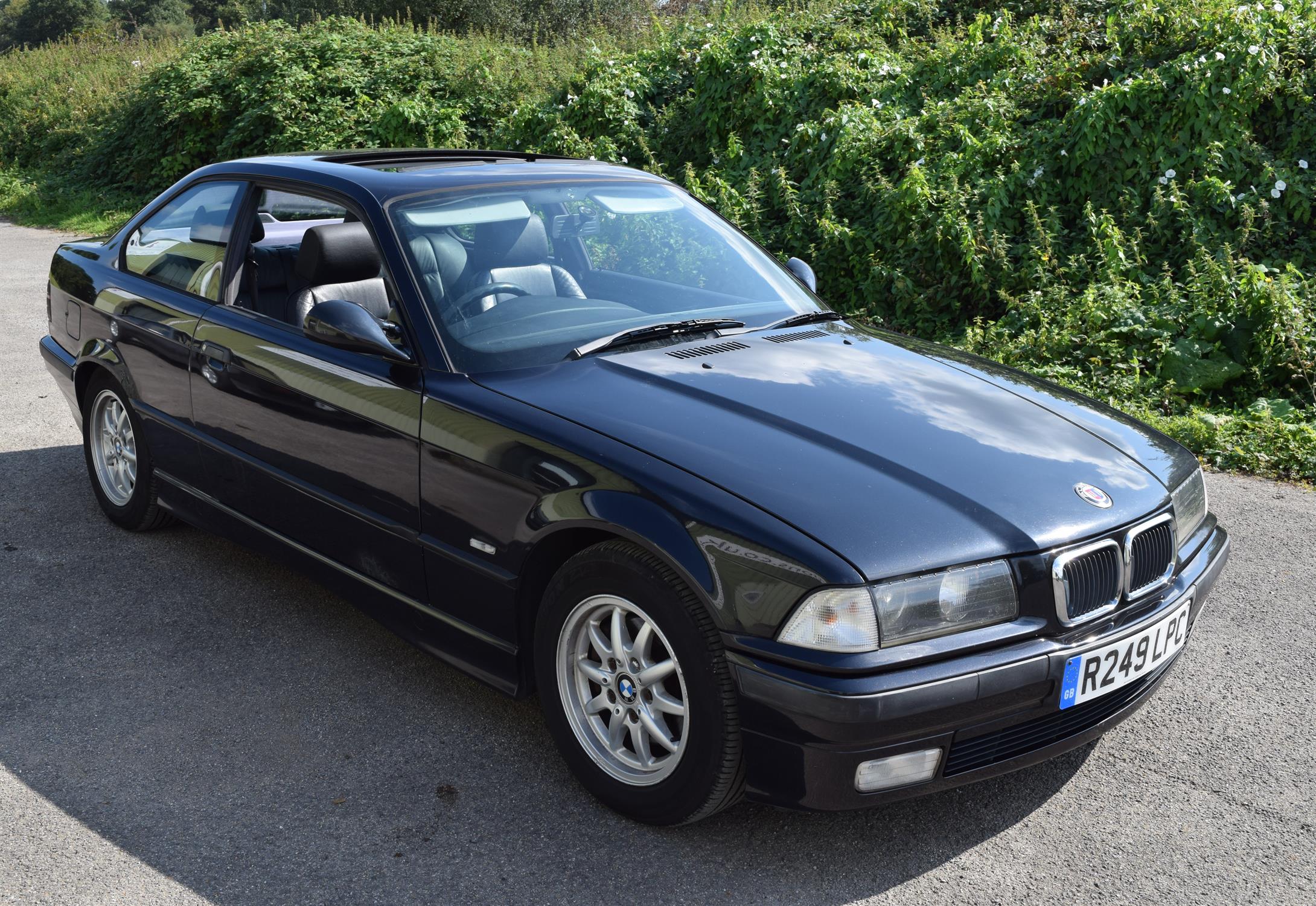 1997 BMW E36 2.5l Auto - Black on black - Odometer reading 211,000 miles, MOT’d until September