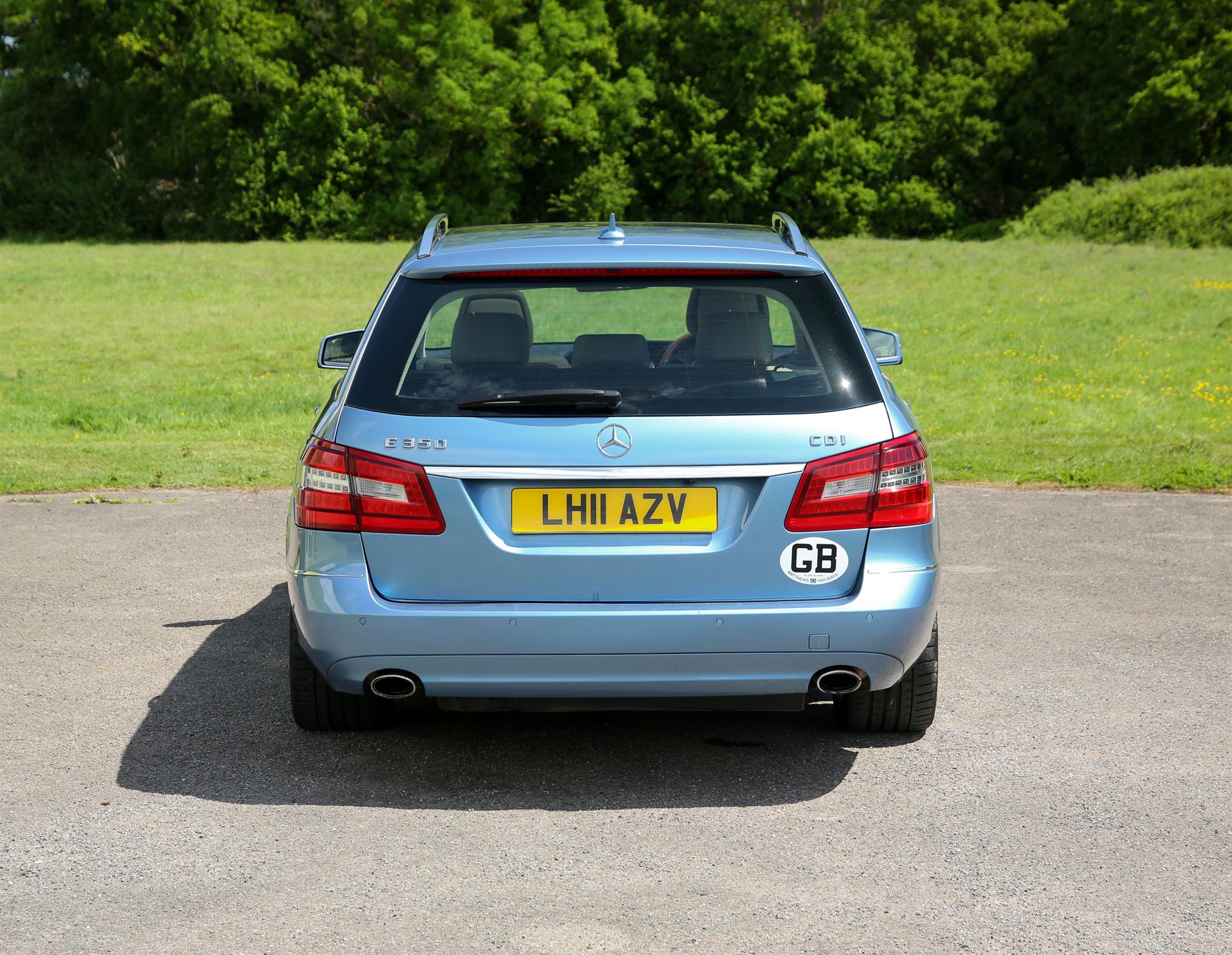 Mercedes - Benz, E350 CDI blue eff indigolite blue metallic, 2011. - One owner from new. - Image 4 of 15