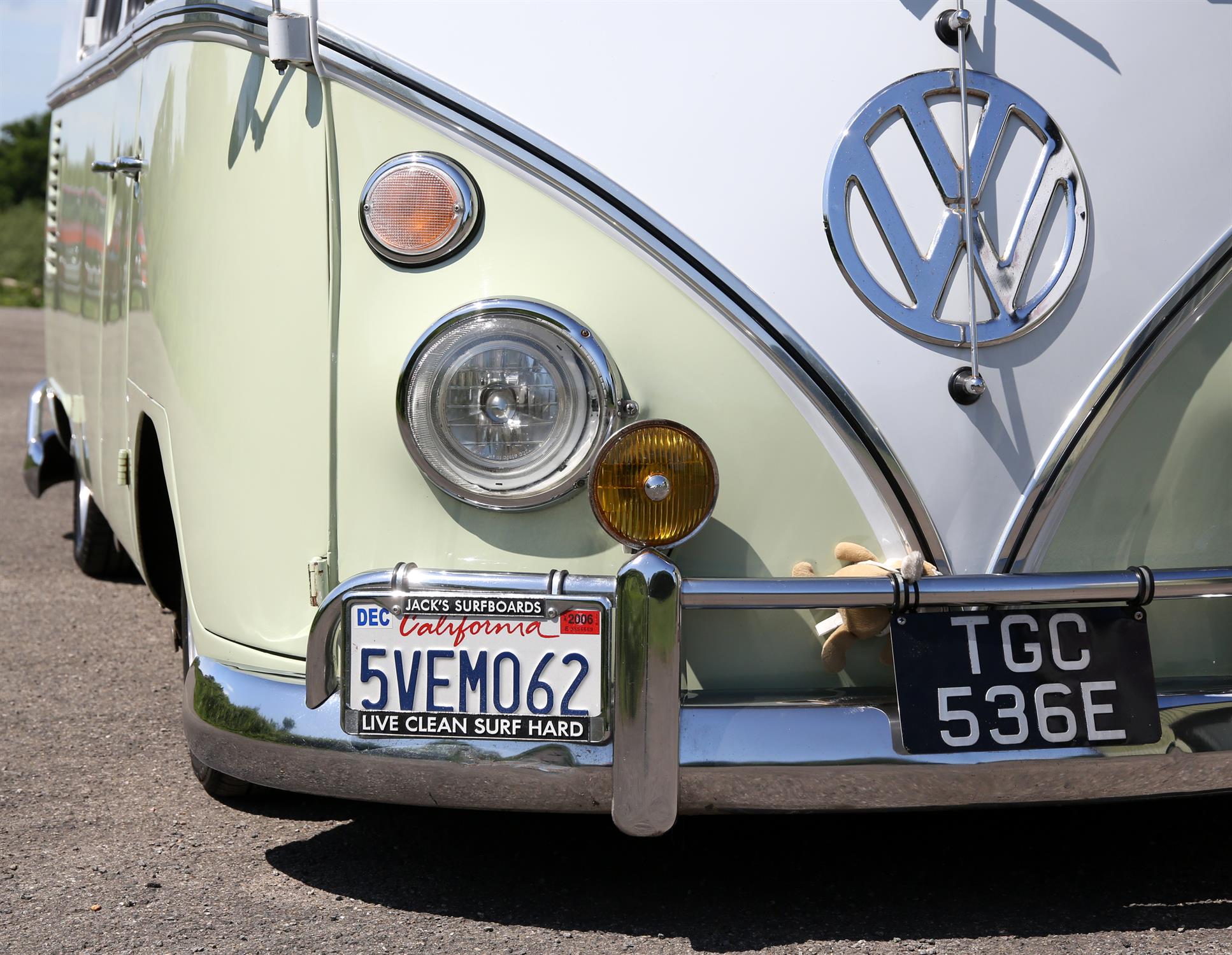 VW split screen campervan, 1967. Registration number TGC 536E. - High spec upgrades completed to - Image 18 of 21