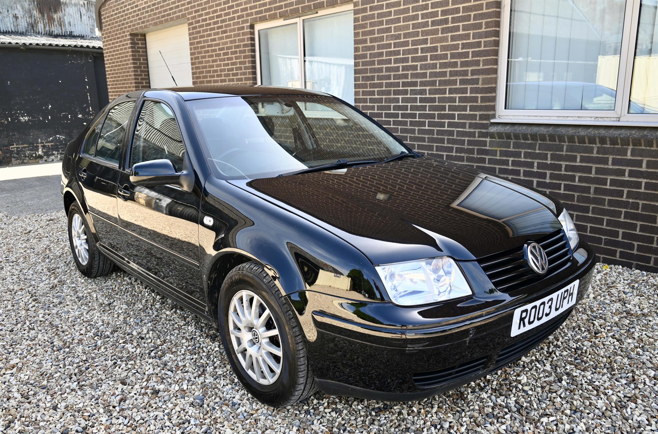 2003 (Mk 4) VW Bora ST 1.8T Black coachwork with charcoal cloth upholstery. 5-speed manual,