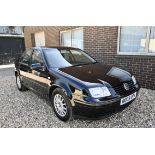 2003 (Mk 4) VW Bora ST 1.8T Black coachwork with charcoal cloth upholstery. 5-speed manual,
