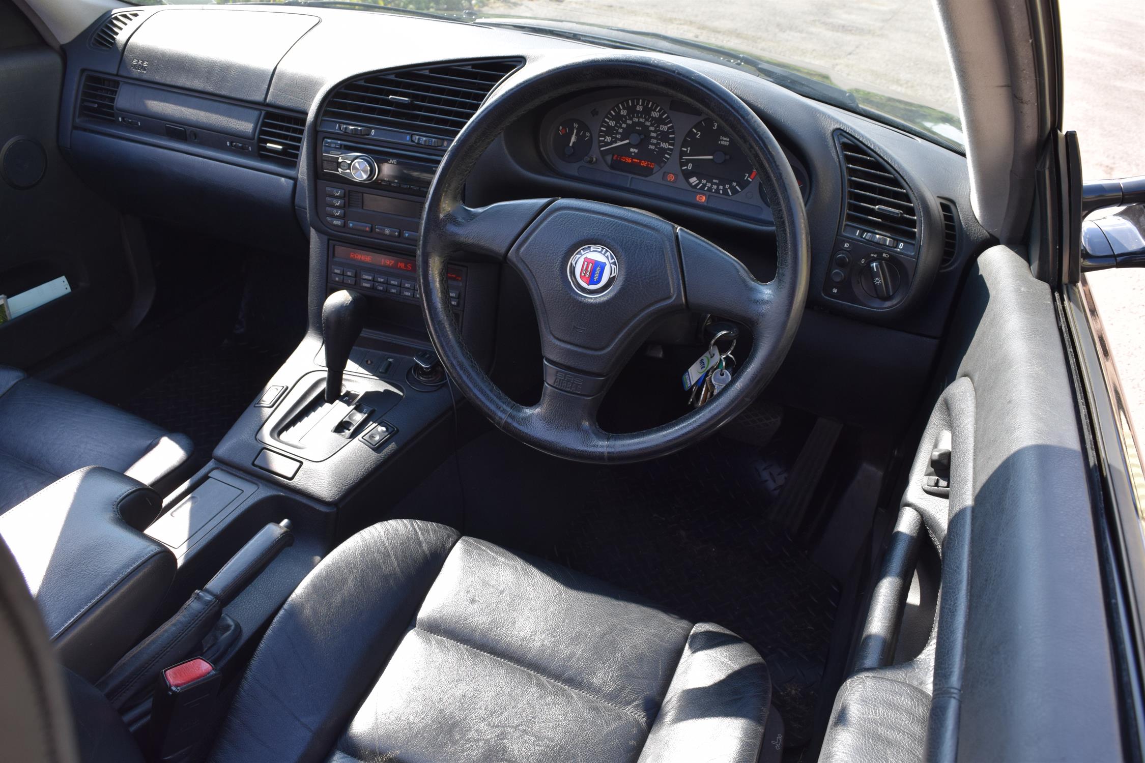 1997 BMW E36 2.5l Auto - Black on black - Odometer reading 211,000 miles, MOT’d until September - Image 9 of 20