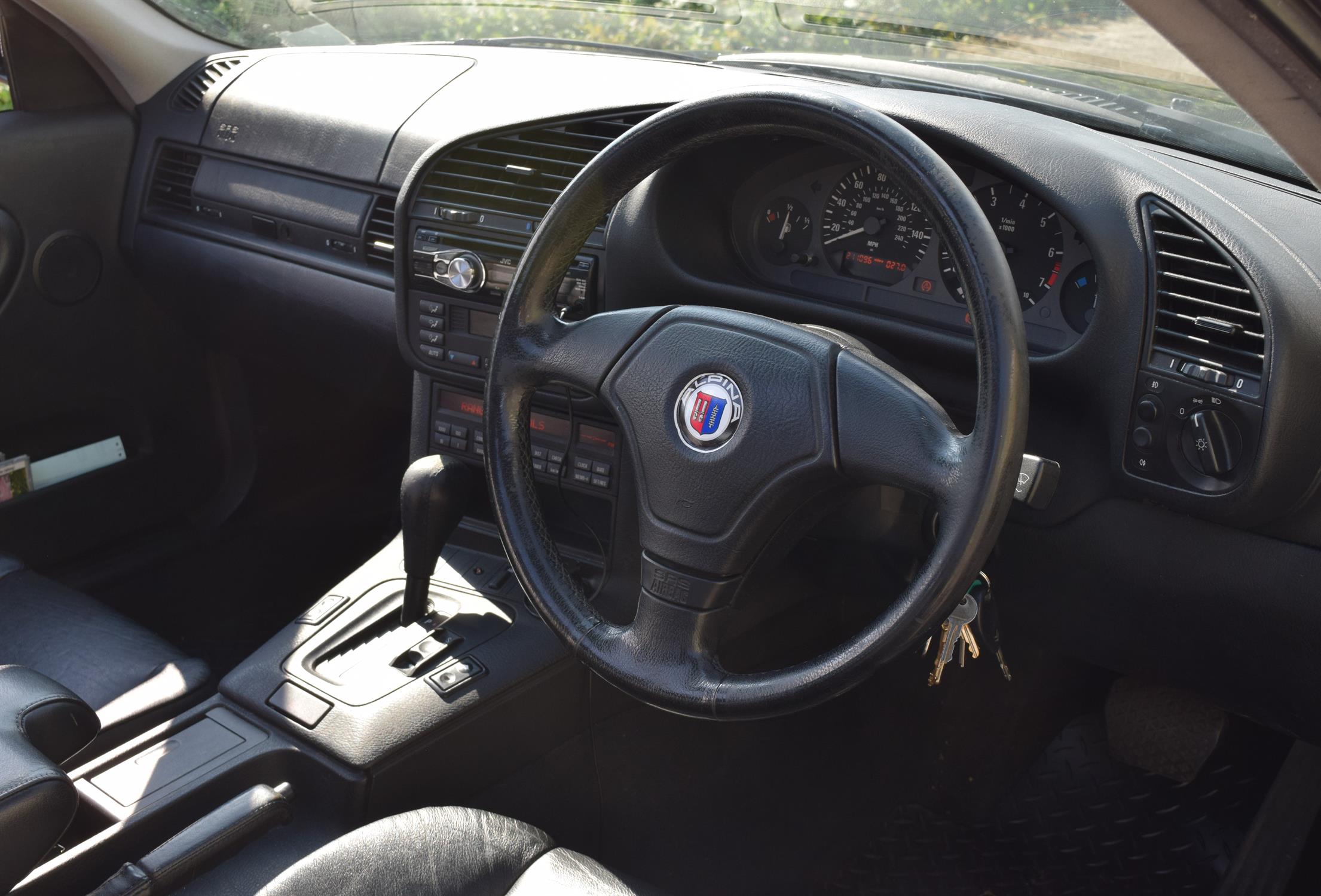 1997 BMW E36 2.5l Auto - Black on black - Odometer reading 211,000 miles, MOT’d until September - Image 17 of 20