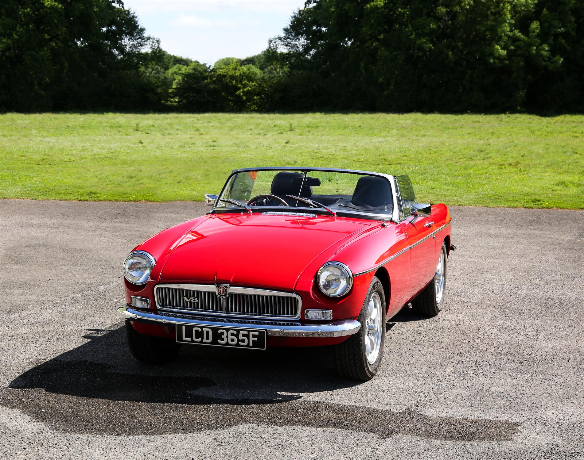 1968 MGB. Registration number LCD 365F - Fully rebuilt in 1997, with major refurbishment in 2019