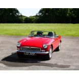 1968 MGB. Registration number LCD 365F - Fully rebuilt in 1997, with major refurbishment in 2019