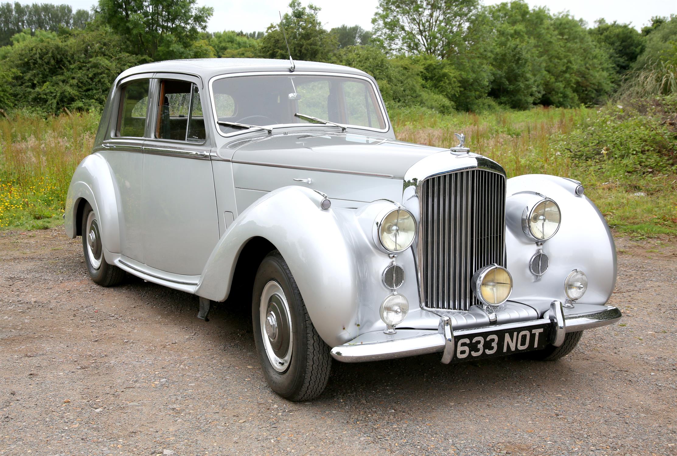 1953 R Type Bentley. 4.5L. Silver Grey. Four speed automatic. Registration number 633 NOT. - Image 15 of 15