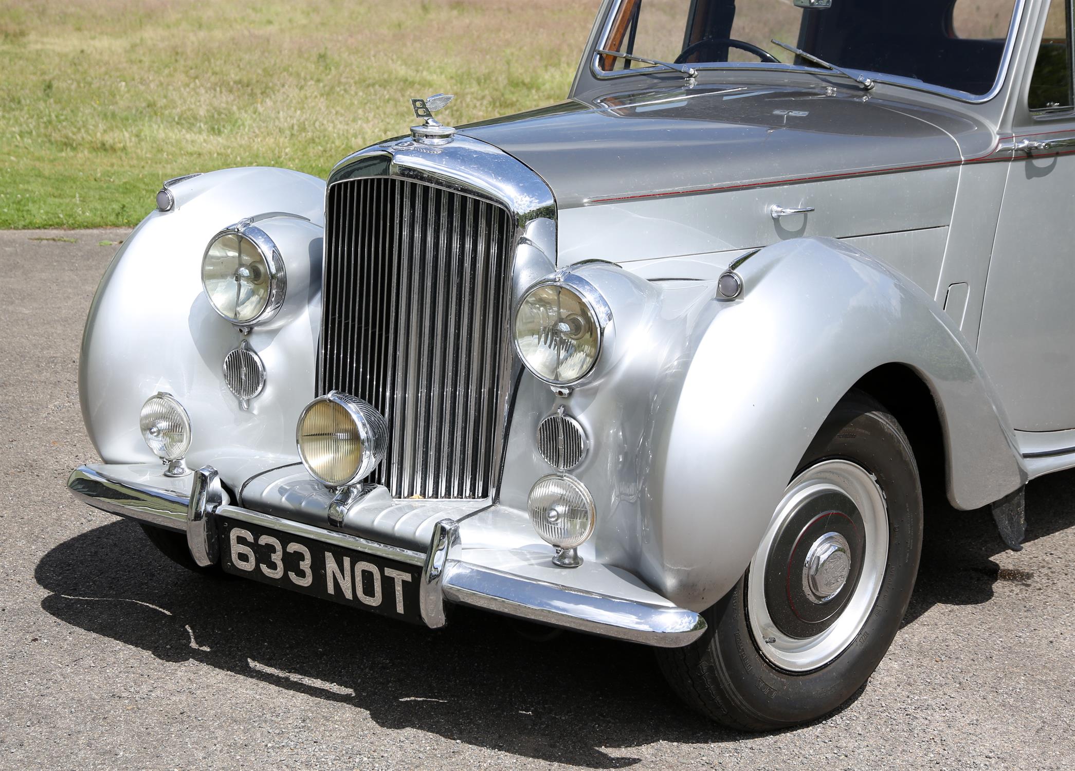 1953 R Type Bentley. 4.5L. Silver Grey. Four speed automatic. Registration number 633 NOT. - Image 3 of 15