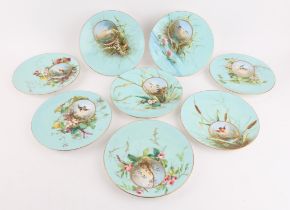 AMMENDED DESCRIPTION Staffordshire porcelain dessert service by Bodley, late 19th century,
