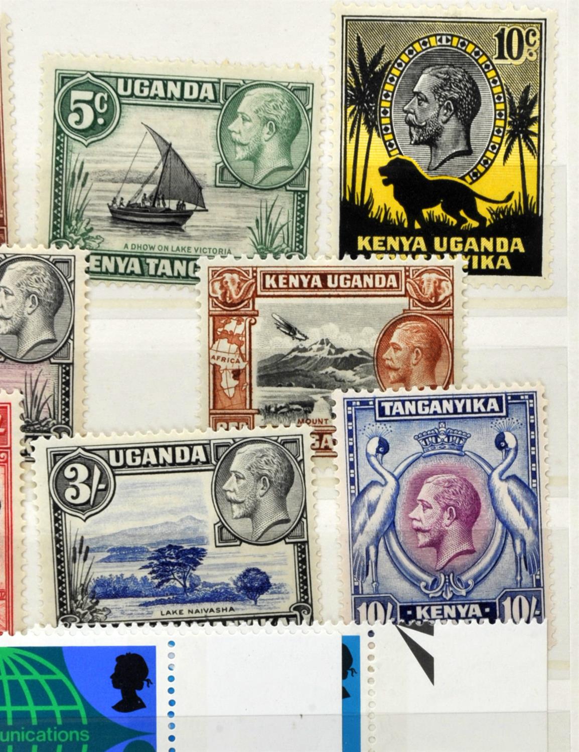 Box containing British E. Africa stamps from Kenya, Malawi, Uganda, mostly 1970's mint blocks and - Image 4 of 9
