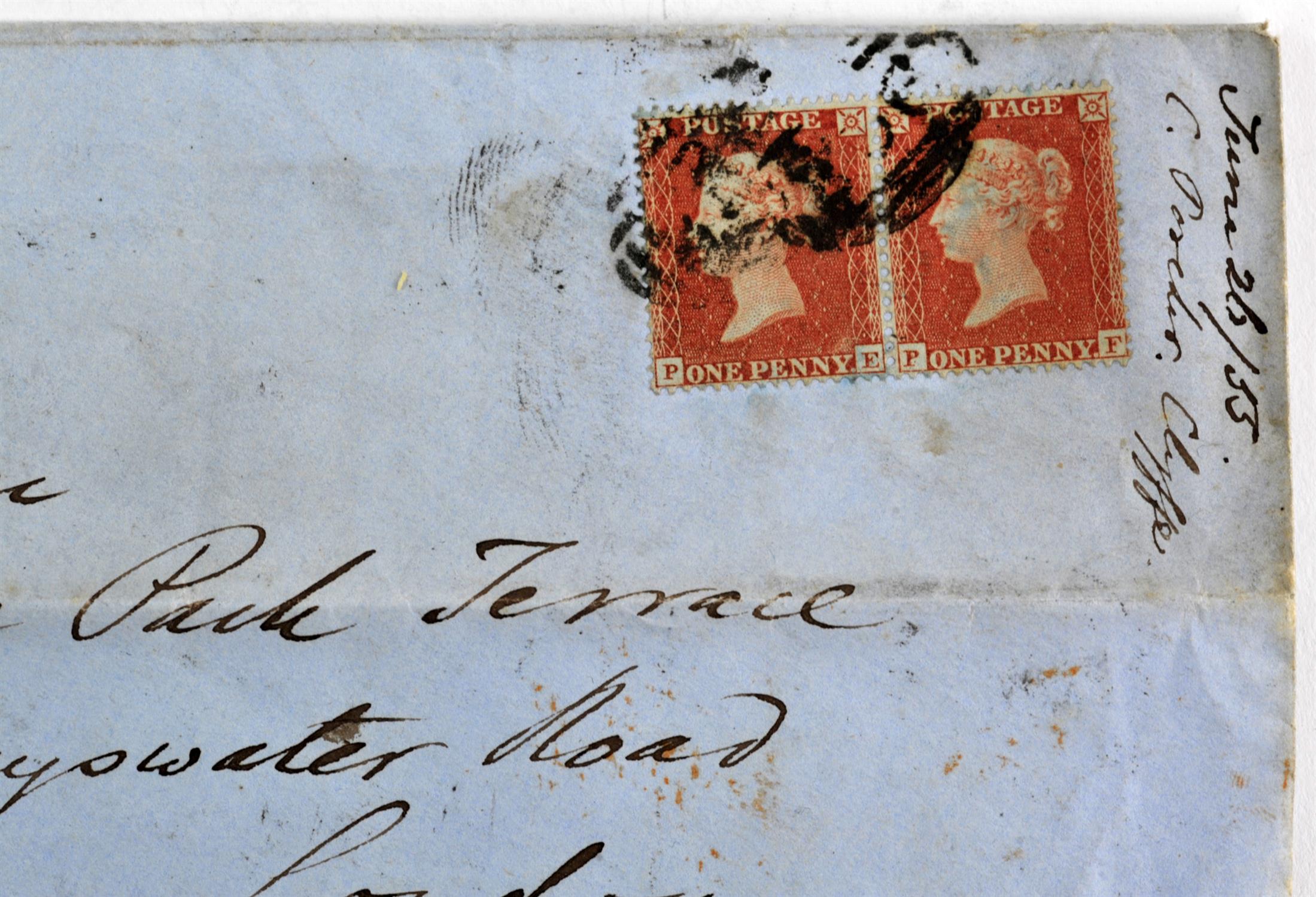 Small group of letters to Henry Wilson, two letters signed " Melbourne " one 1836, - Image 2 of 3