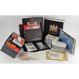 Great Britain Booklets, Greeting Booklets, Prestige Booklets, several of each, mint blocks,