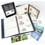 Papua New Guinea 1975 proof set coins in first day covers, Franklin Mint, Historic Landmarks of