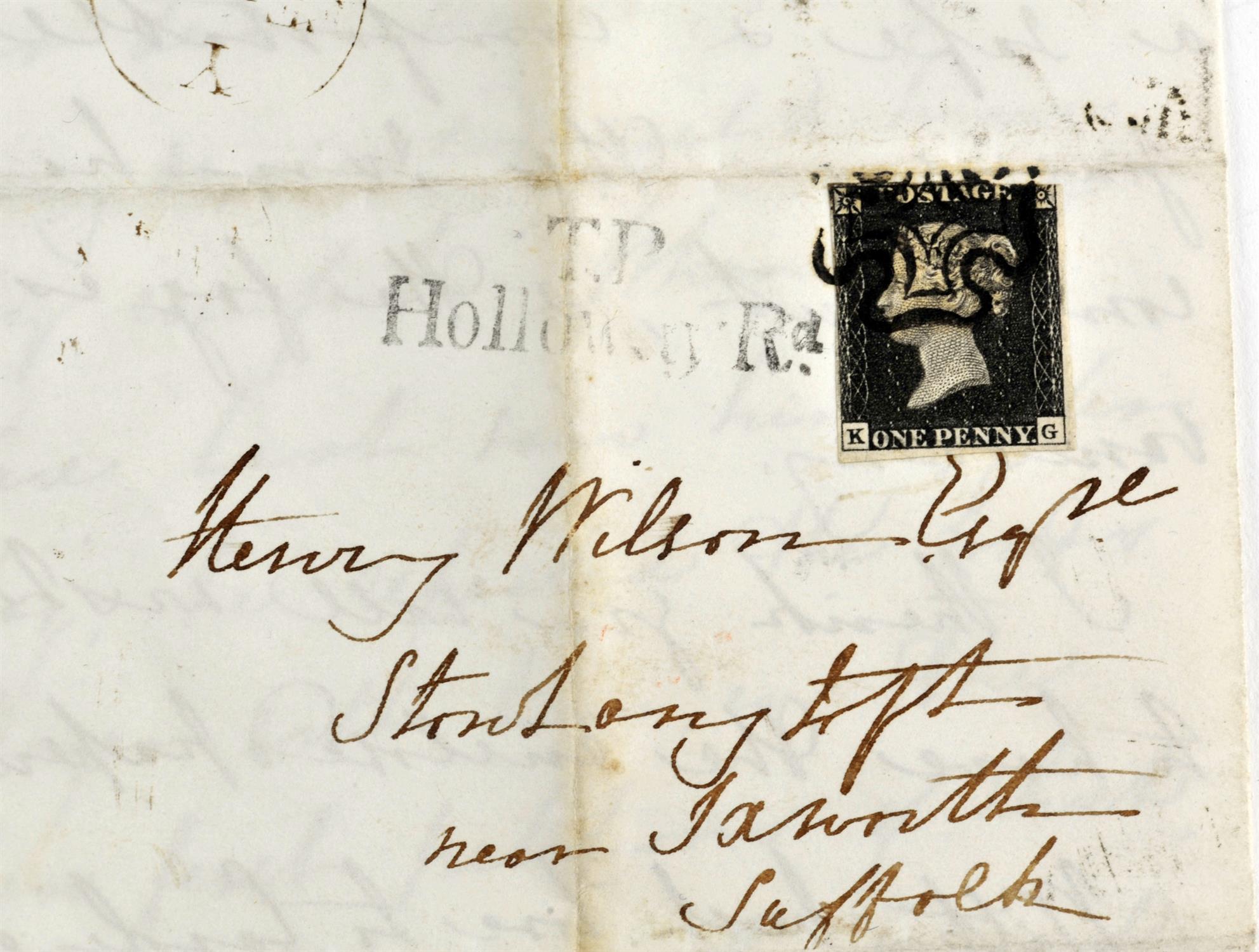 Small group of letters to Henry Wilson, two letters signed " Melbourne " one 1836, - Image 3 of 3