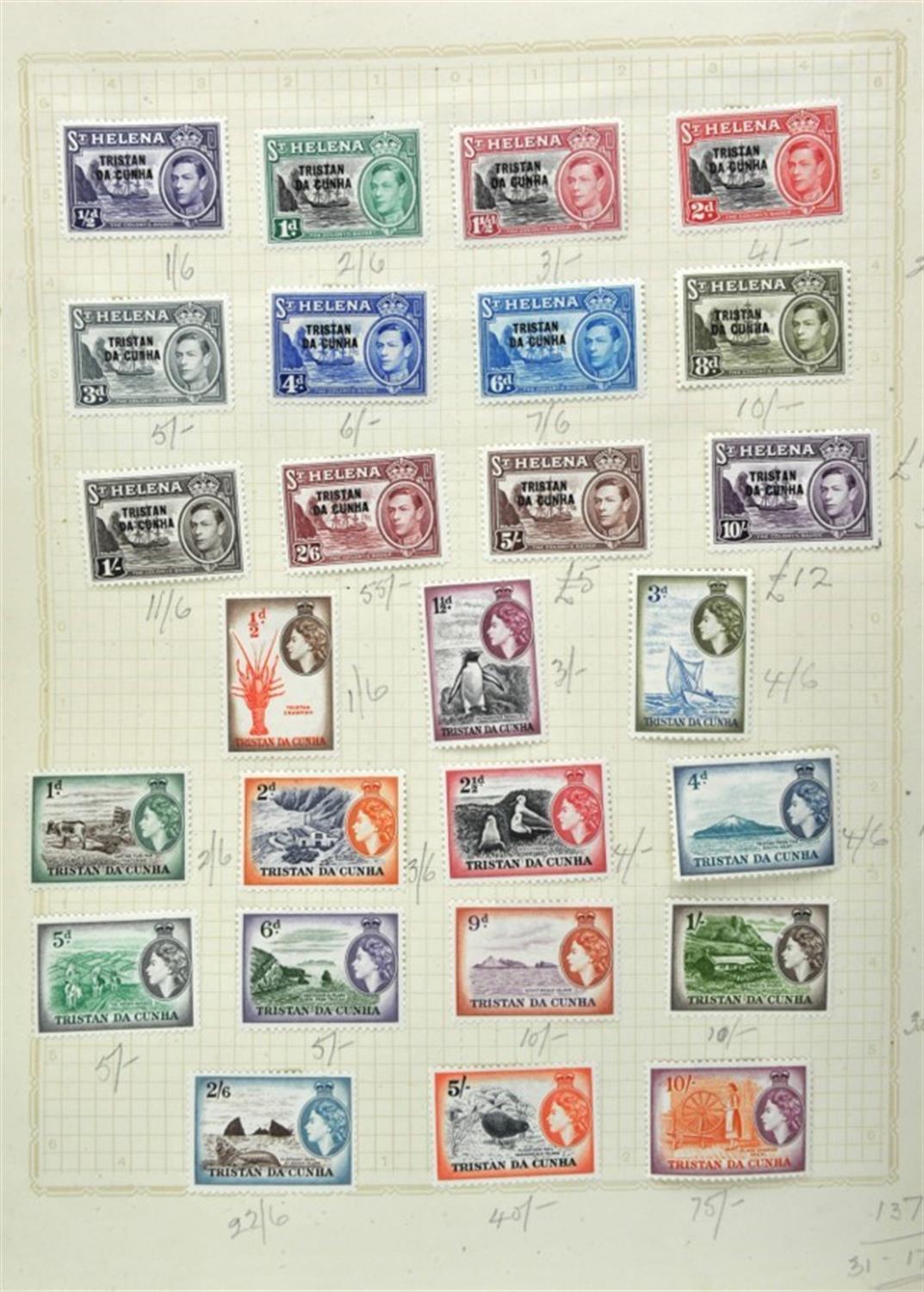 British Commonwealth Stamps in Album and Stock books(3) with Great Britain Decimal Issues, mint, - Image 4 of 6