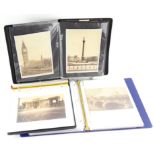 3 folder albums of assorted photographs of London by George Washington Wilson, Francis Frith and