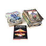 A large collection of Scootering Magazine (1980's-2000's) & a copy of 'Automata & Mechanical Toys'