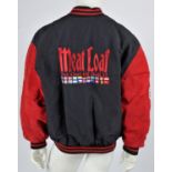 Meat Loaf - a 'Bat Out of Hell II' tour jacket, custom made in promotion for Meat Loaf's 1993