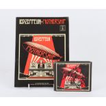 Led Zeppelin Mothership CD - Signed by Jimmy Page and Robert Plant with a Mothership guitar book