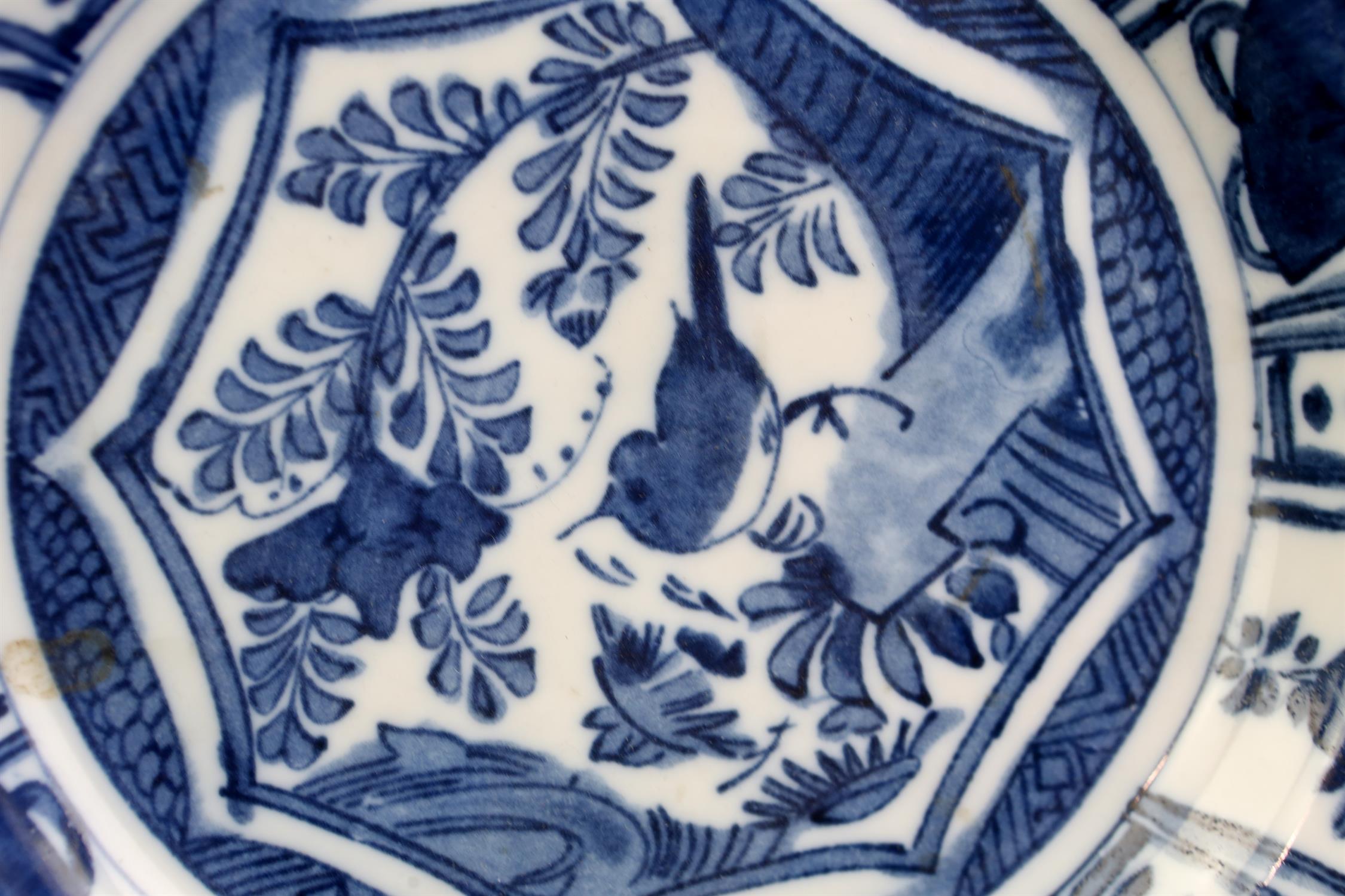 Chinese Blue and White Kraak Dish, Late Ming Dynasty – Transitional, Chongzhen period. - Image 4 of 8