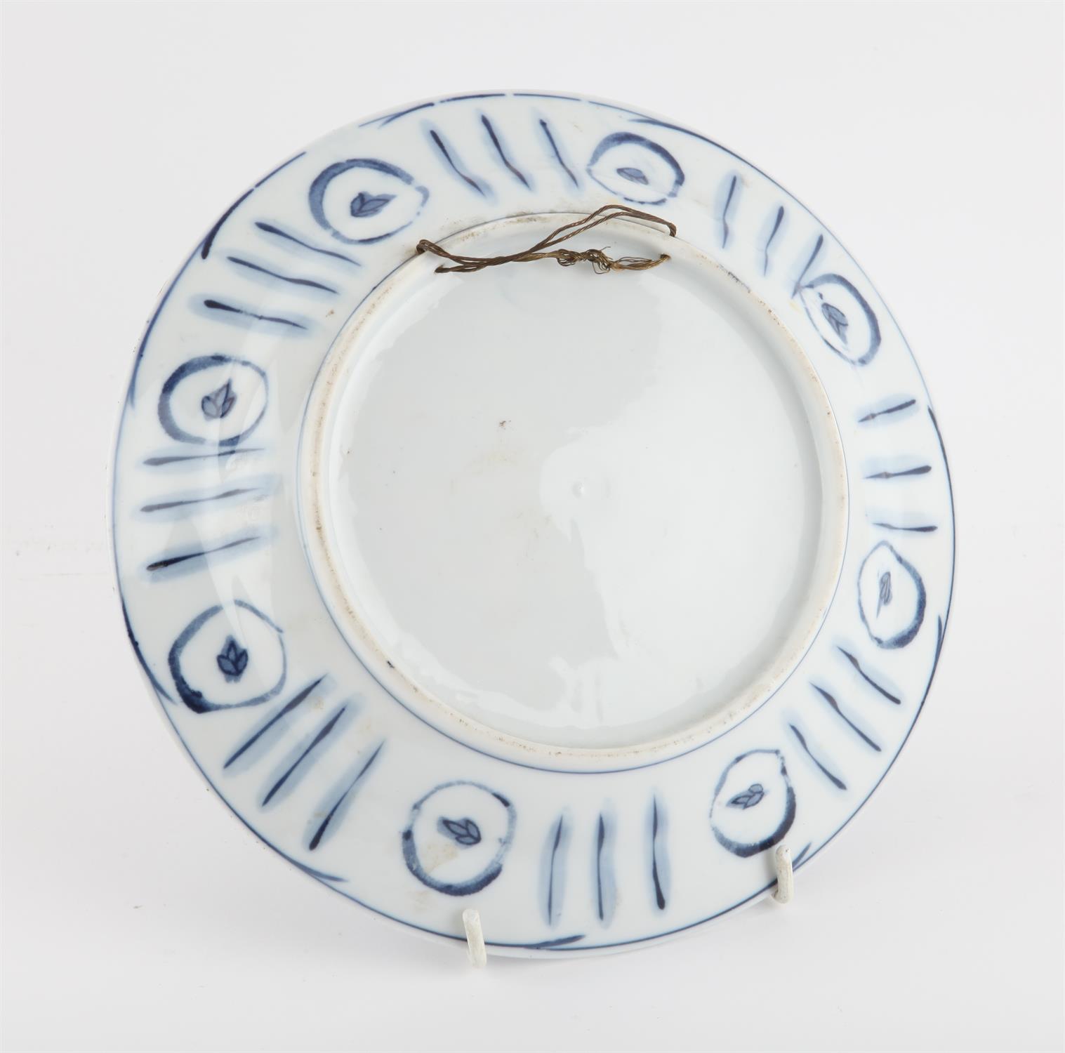 Chinese Blue and White Kraak Dish, Late Ming Dynasty – Transitional, Chongzhen period. - Image 2 of 8