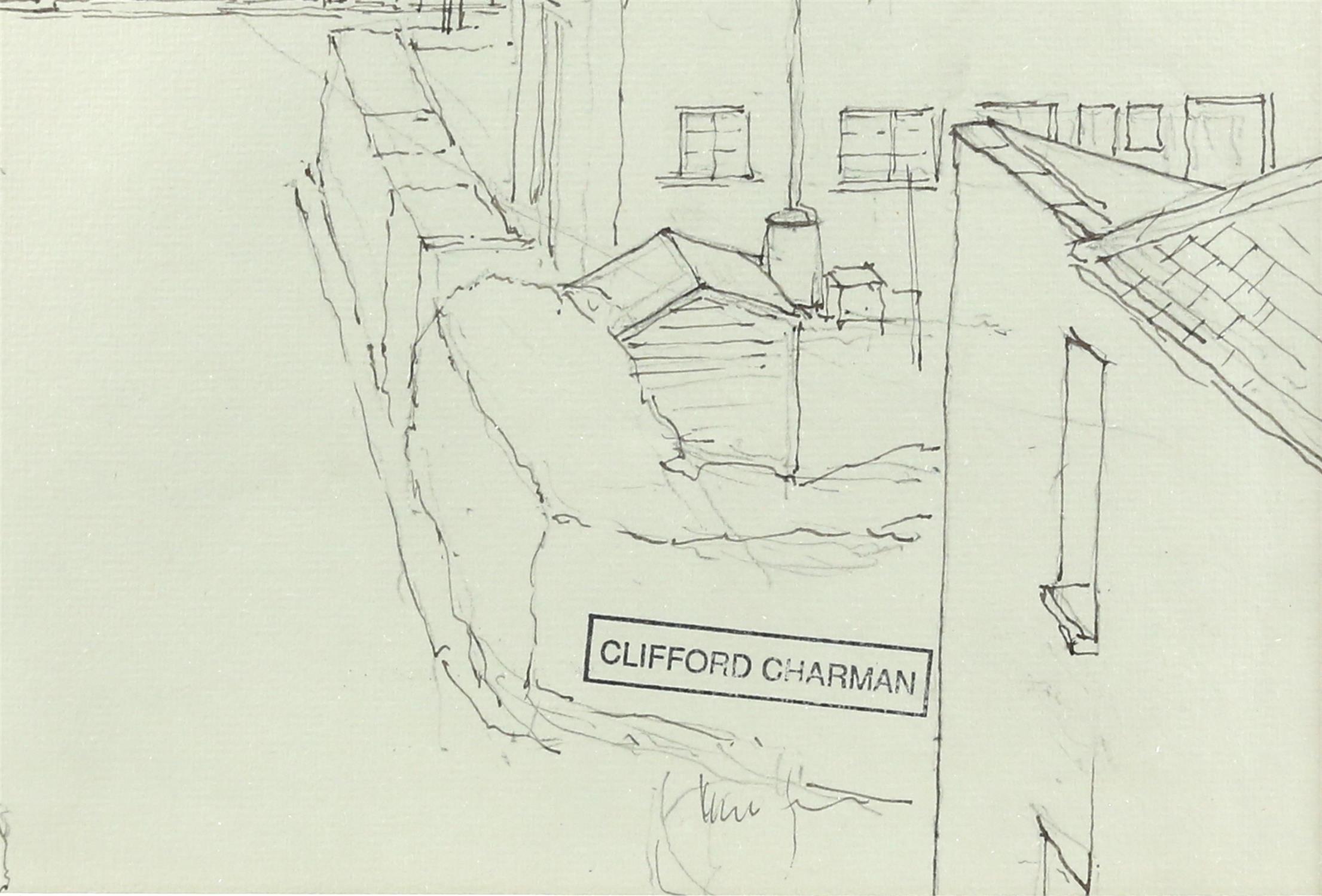 Clifford Charman, (British 1910-1992), three scenes, comprising 'The Speedboat' signed and dated - Image 6 of 6