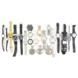 Large quantity of watches including some pocket watches