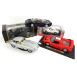 Collection of model cars, boxed and unboxed, to include, Burago, Lledo Days Gone and others, (qty),