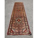 North West Persian Malayer runner, 316 x 83 cm