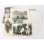 Winston Churchill interest: three photographs of Churchill, to include Churchill in Athens,