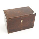 Late 19th century inlaid mahogany games box for Bridge, the berry inlaid top initialled P.M.