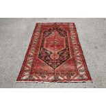 North West Persian Zanjan rug, 232 x 128 cm