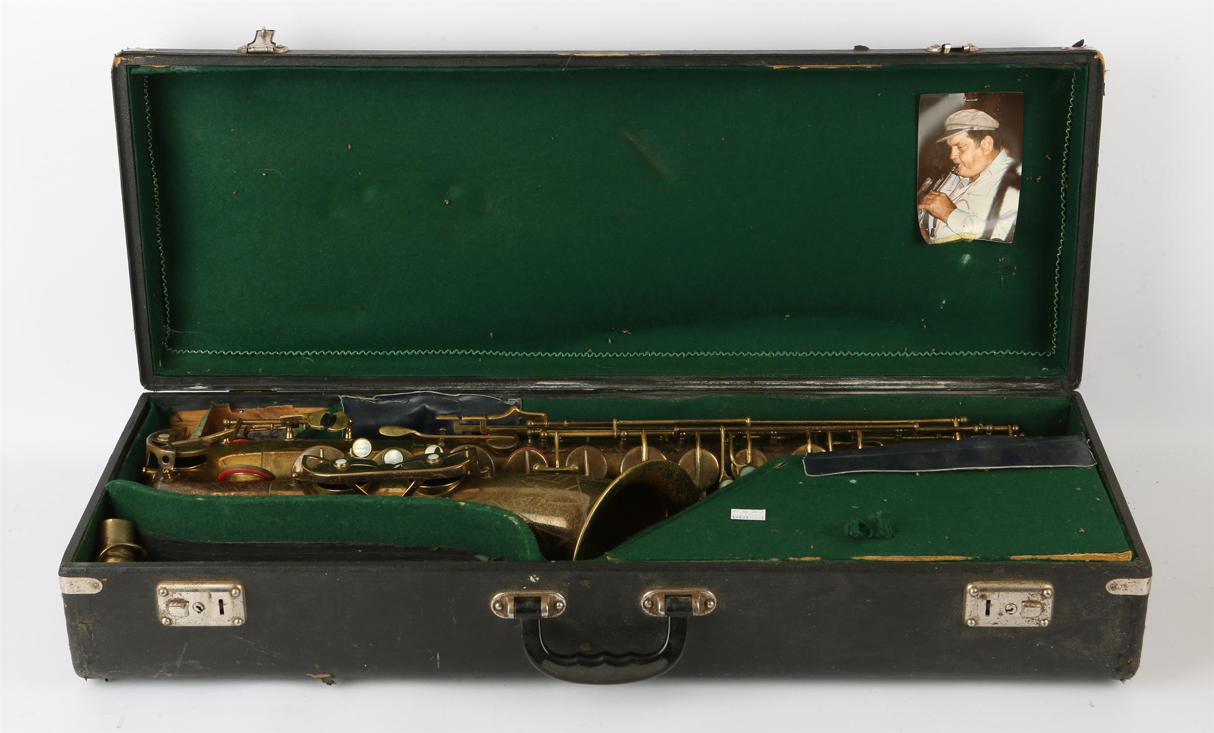 Kohlert & Sons saxophone, inscribed V. Kohlert & Co. Minnenden, Regent, with case - Image 2 of 2