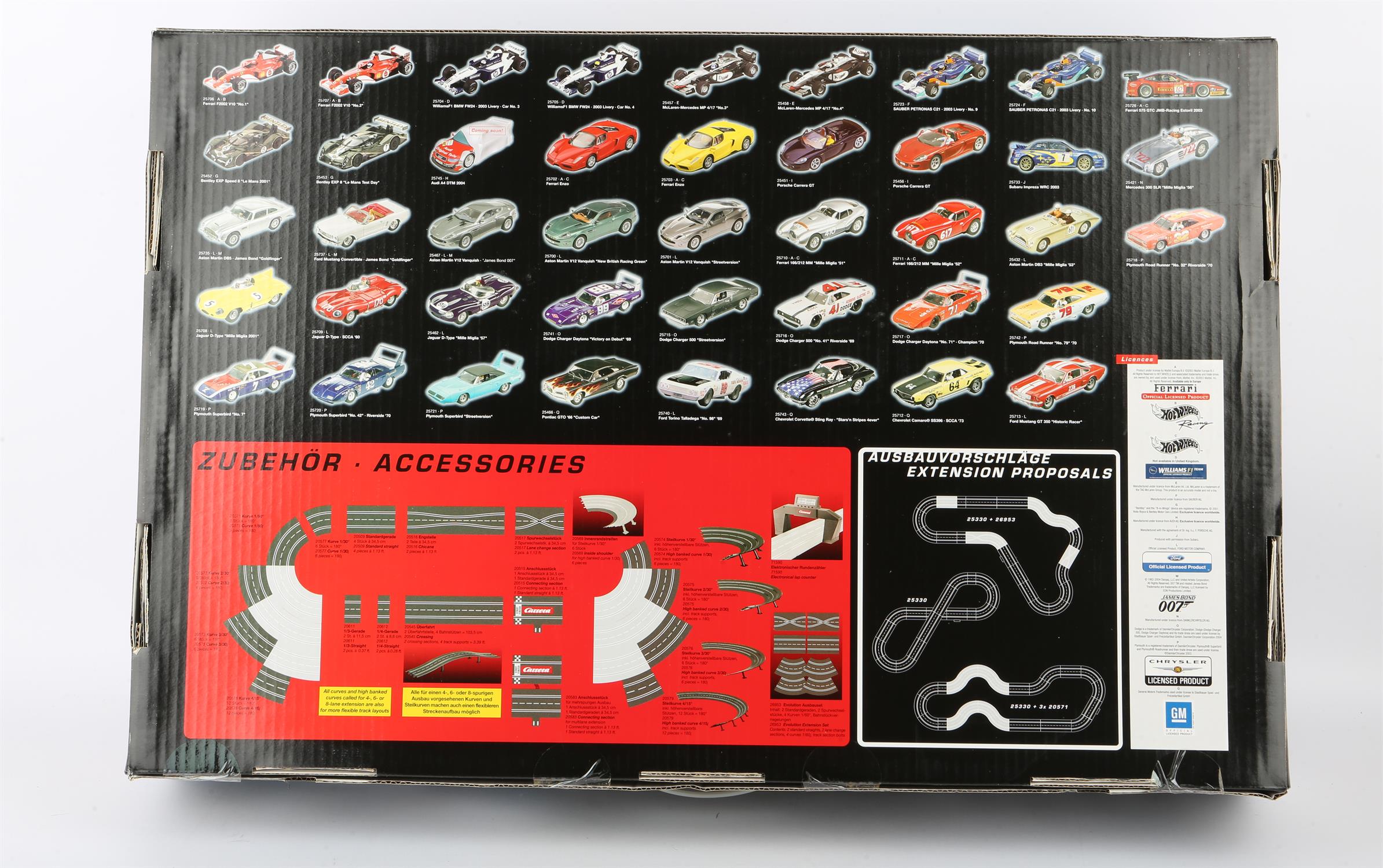 James Bond Carrera Evolution Goldfinger boxed racing set 25330, box 50 x 75 x 19 cm. - Bild 2 aus 2