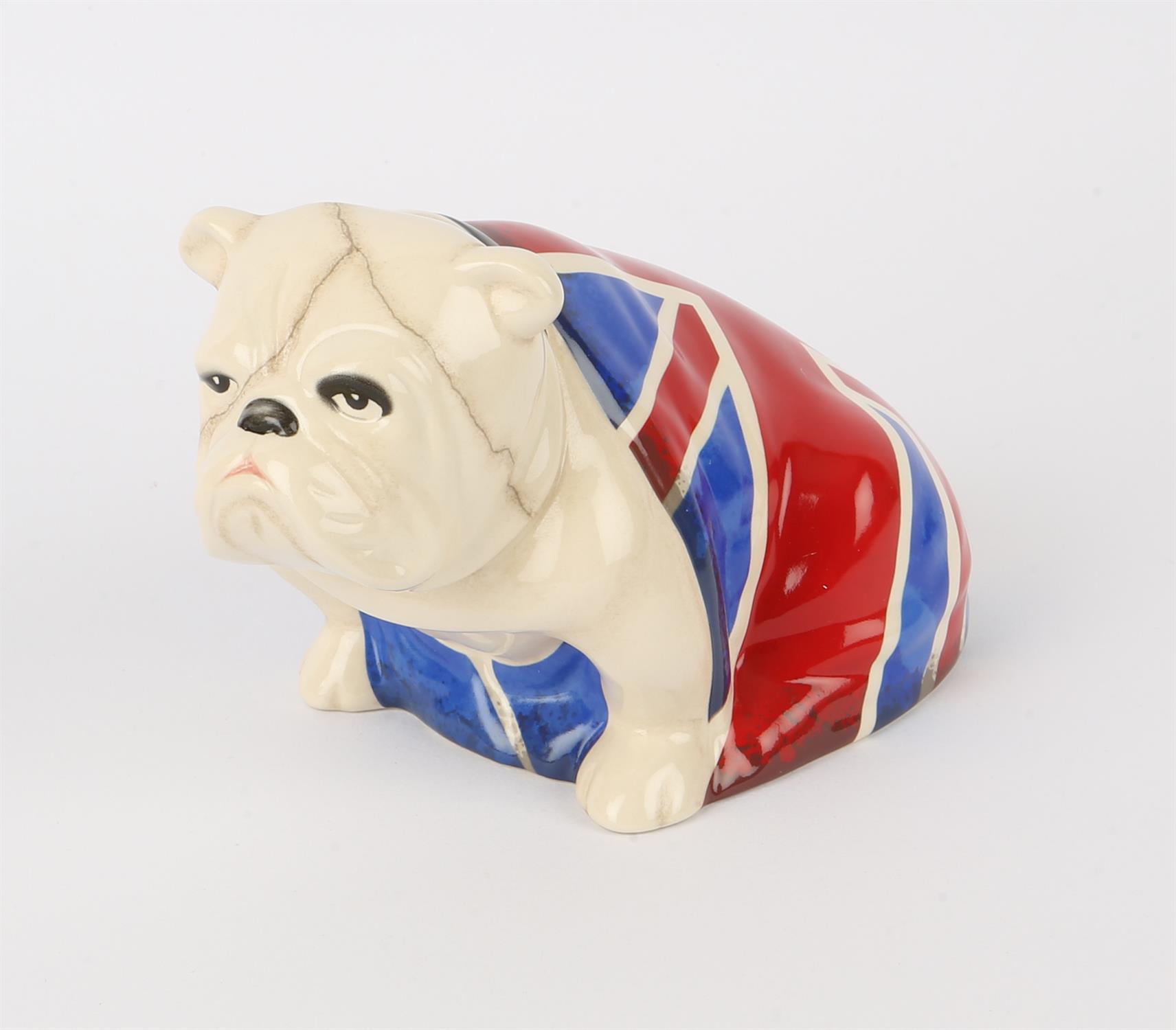 James Bond 007 - Royal Doulton Spectre 'Jack' china Bulldog figure, issued in 2015,