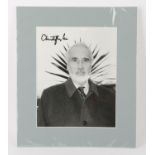 James Bond - Signed photo of Christopher Lee, 10 x 8 inches. Provenance: The vendor is an