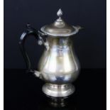 Walker and Hall silver hot water pot, 297 grams London 1933