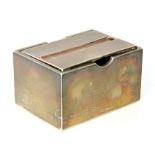 Silver dispenser box Birmingham 1924