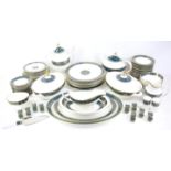 Royal Doulton Carlyle pattern dinner service for 8 places, approximately 80 pieces,