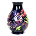 Moorcroft, Anemone, ovoid vase, 19cm high