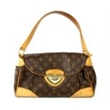LOUIS VUITTON " Beverly" vintage handbag Authentic Louis Vuitton Monogram Beverly MM Shoulder bag