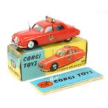 Corgi Toys 213 2.4 Jaguar Fire Service Car, (boxed),