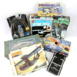 Star Trek related toys and models, to include AMT model USS Enterprise, Classic Communicator,