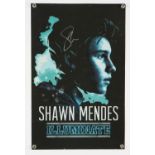 Shawn Mendes Illuminate - Signed poster, 28 x 42 cm.