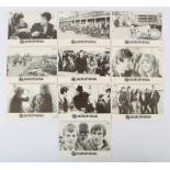 The Who - Quadrophenia (1979) Ten UK black & white postcard pictures capturing different scenes