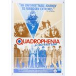 The Who - Quadrophenia (1979) Australian One Sheet film poster, folded, 26 x 37 inches.