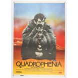 The Who - Quadrophenia (1979) Spanish One Sheet film poster, folded, 27.5 x 39 inches.
