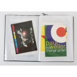 Paul Weller signed for Cardiff in 2000, with other Paul Weller promotional material.