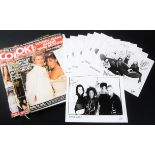 A collection of Spice Girls related memorabilia including 10 Spice Girls signed & printed