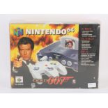 Nintendo 64 Console - Boxed. This lot contains the original N64 with the Goldeneye 64 slipcase and