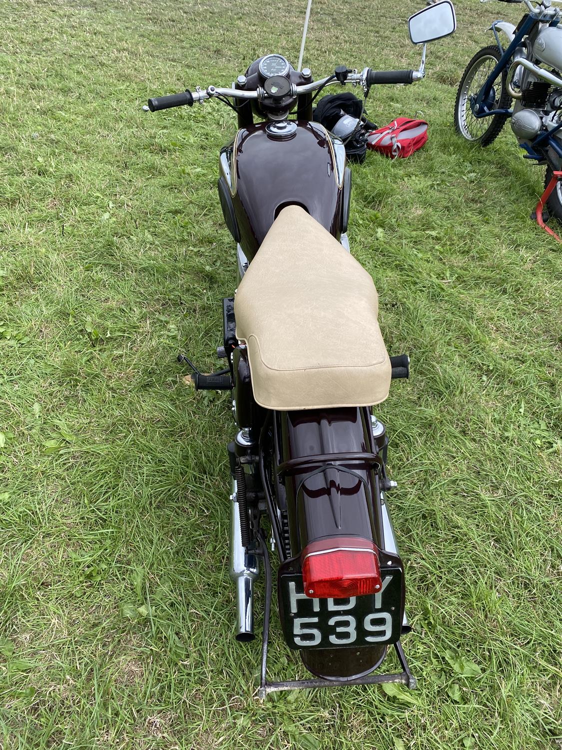 1955 Ariel 997 cc Square Four Mark 2 Motorbike. Registration: HDY 539. Mileage: 78, - Image 3 of 11